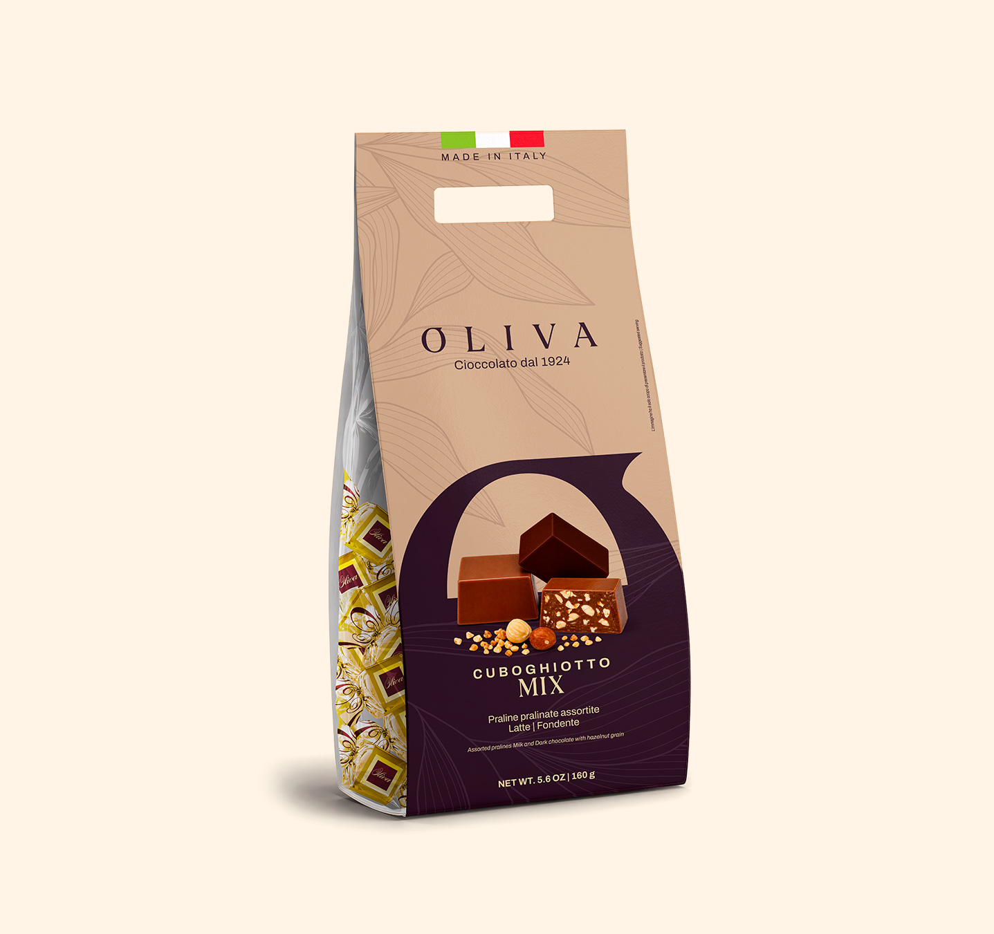 Cuboghiotto mix nocciolato