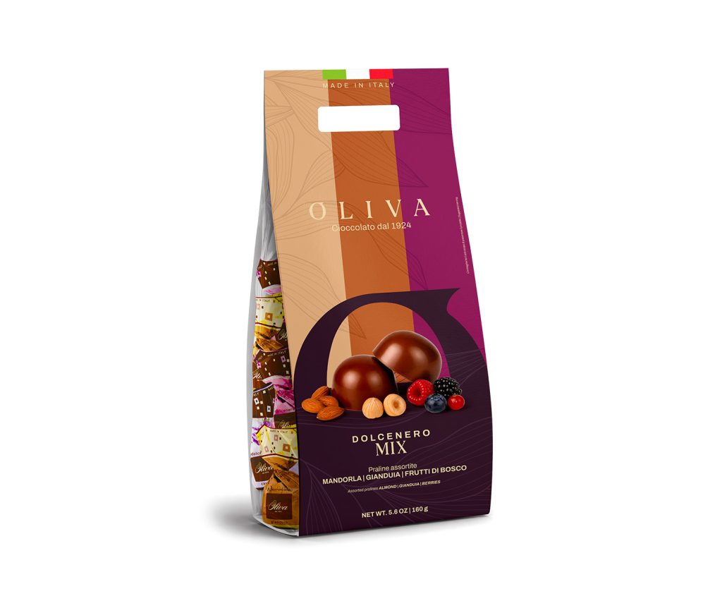 Dolcenero Mix Mandorla Gianduia Frutti di bosco