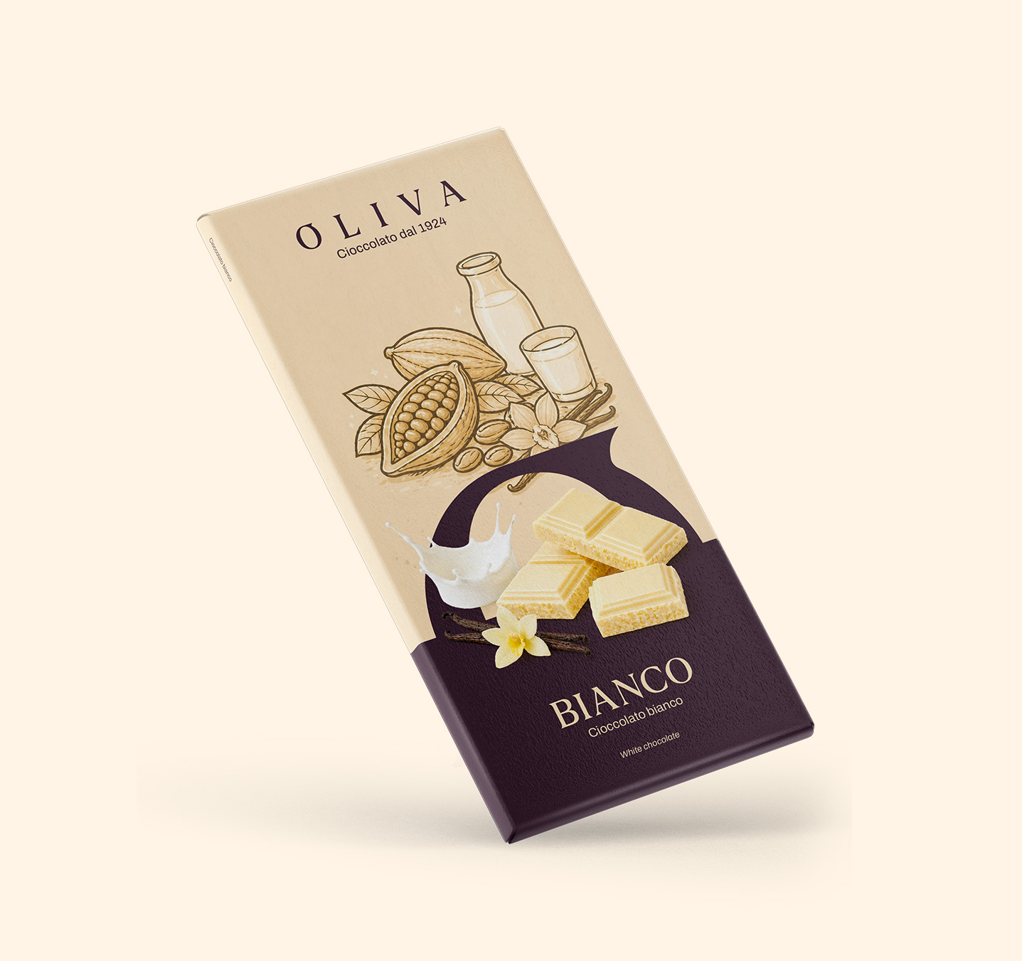 Tavoletta cioccolato bianco